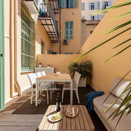 Apartamento Gubernatis - Beautiful Duplex With Terrace Niza Exterior foto