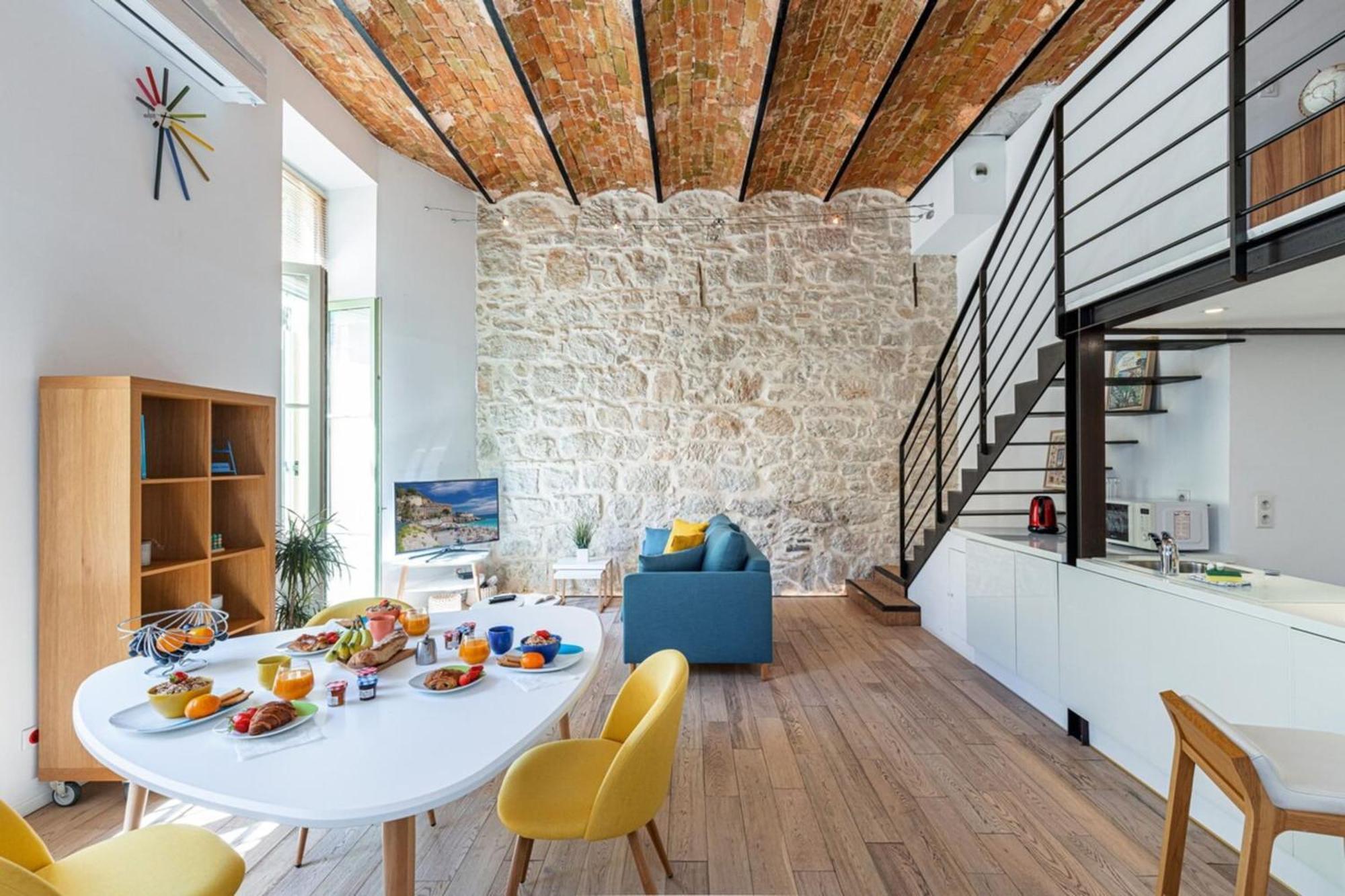 Apartamento Gubernatis - Beautiful Duplex With Terrace Niza Exterior foto