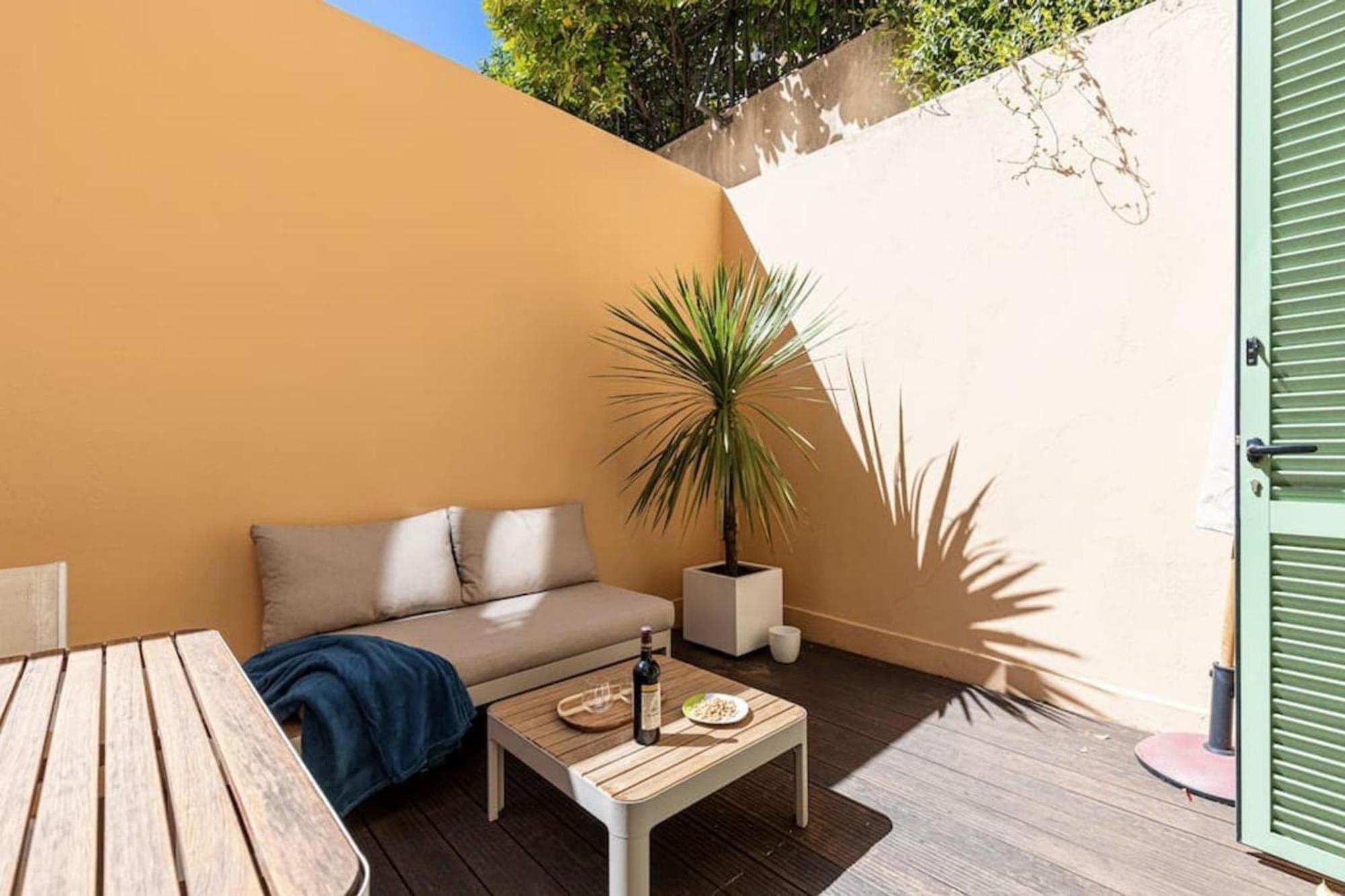 Apartamento Gubernatis - Beautiful Duplex With Terrace Niza Exterior foto